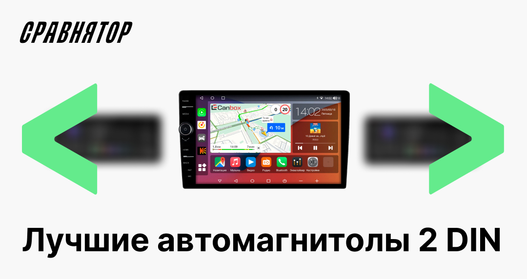 магнитола 2 din купить
