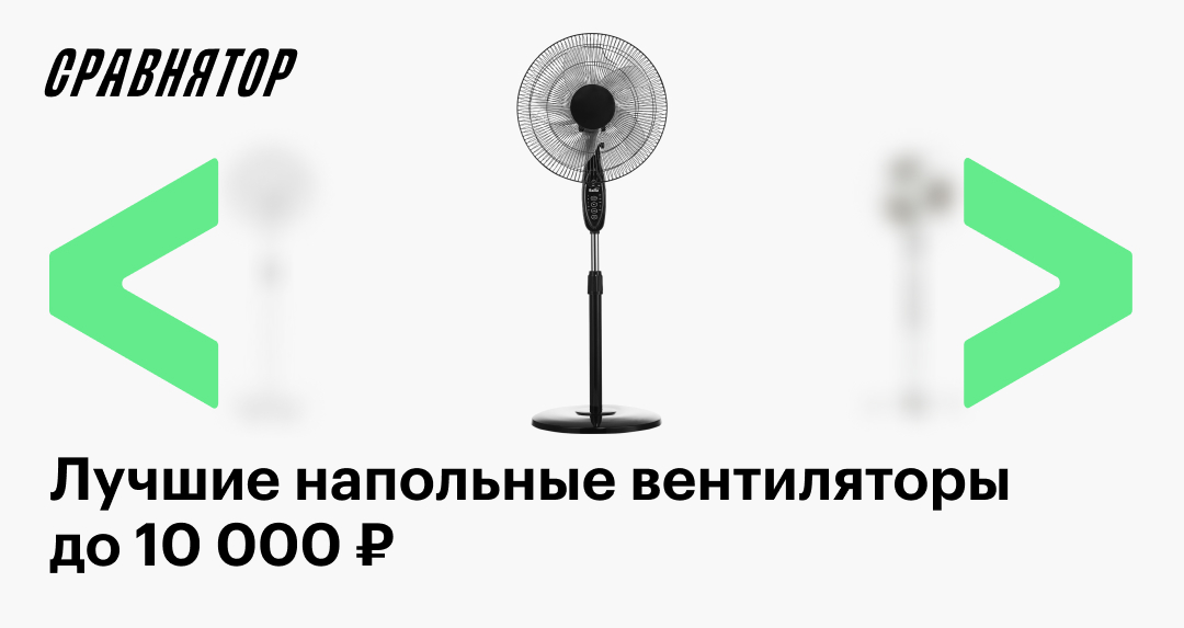 Лучшие напольные вентиляторы в 2025 году: рейтинг моделей