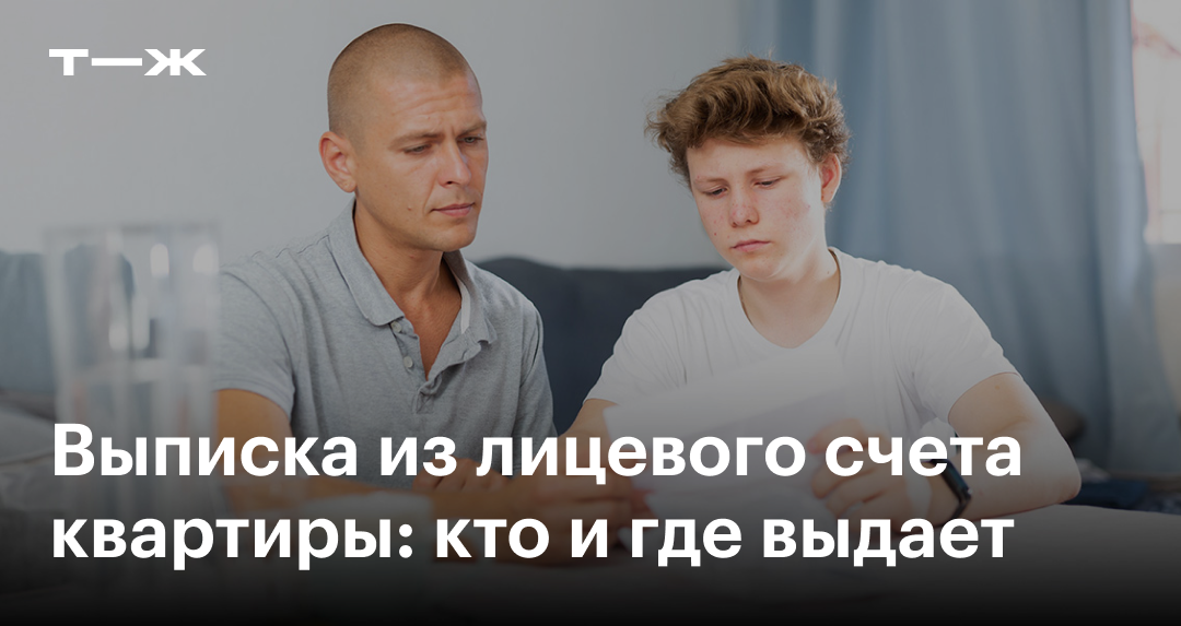 Выписка из лицевого финансового счета квартиры в 2025: где взять, образец