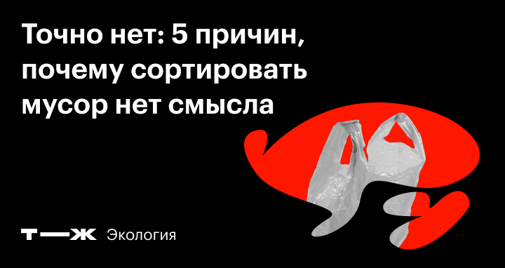 Спустя год после начала «мусорной реформы» 26% россиян уже сортируют мусор