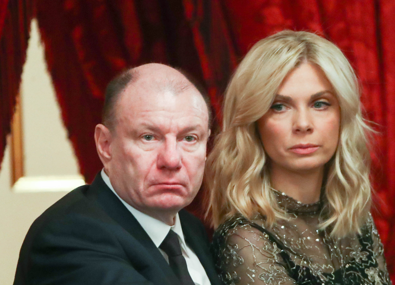 Владимир Потанин с женой