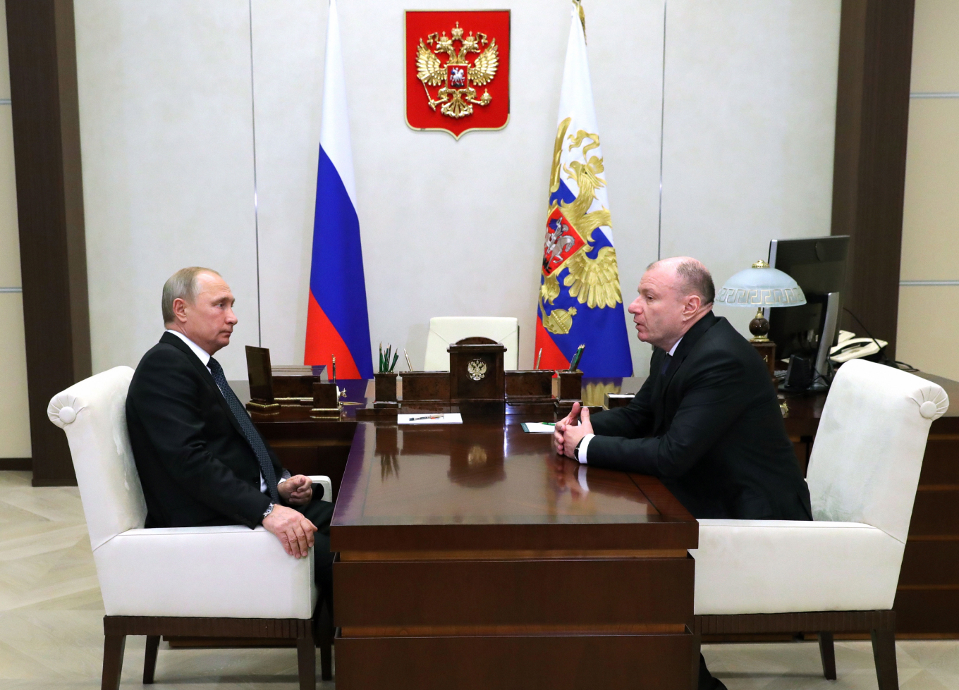 Потанин с Путиным