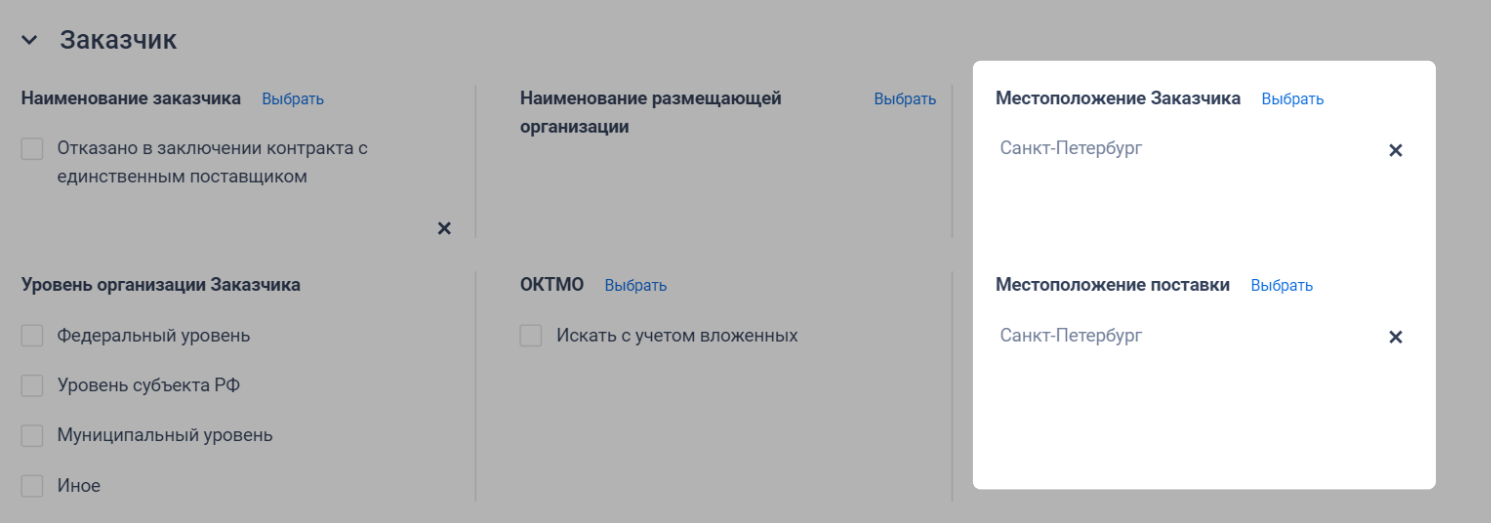 Как найти подходящие закупки