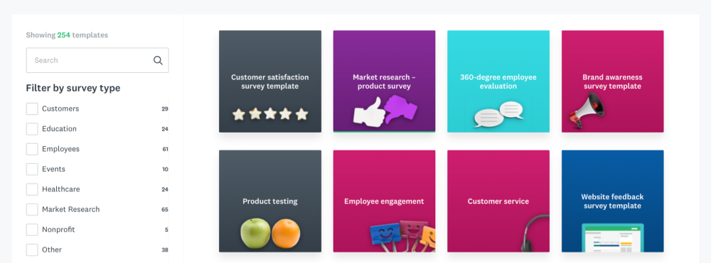 Создание email-опроса на SurveyMonkey