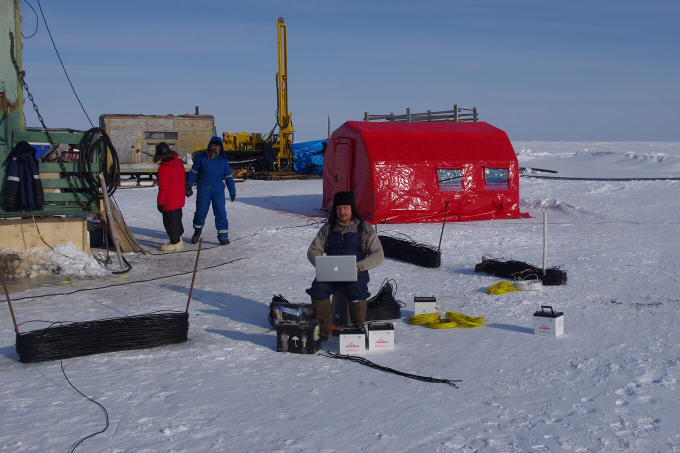 Рабочий день в Арктике