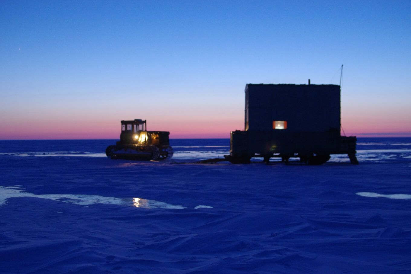 Ночевка на льду