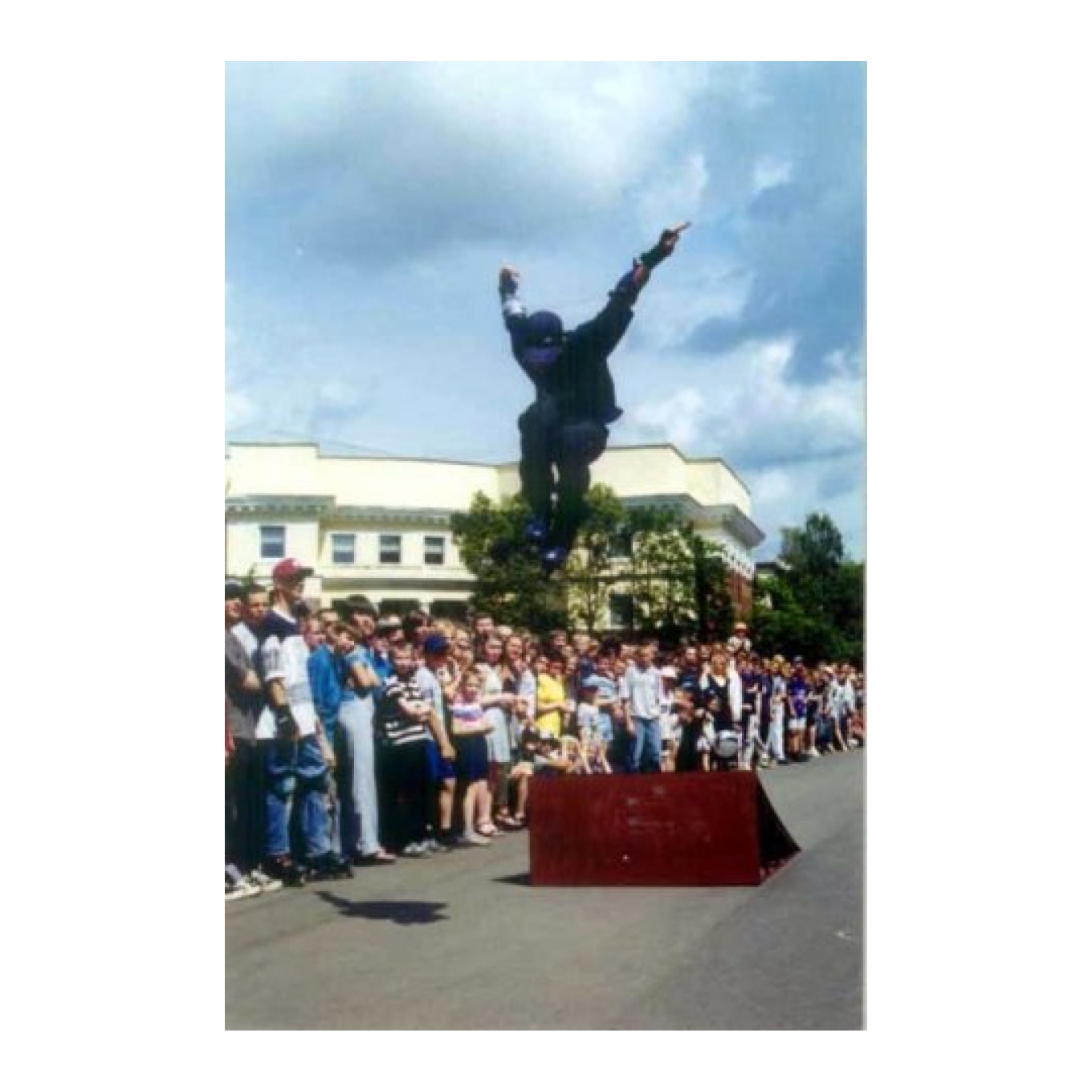 Выступление скейтбордиста в Смоленске