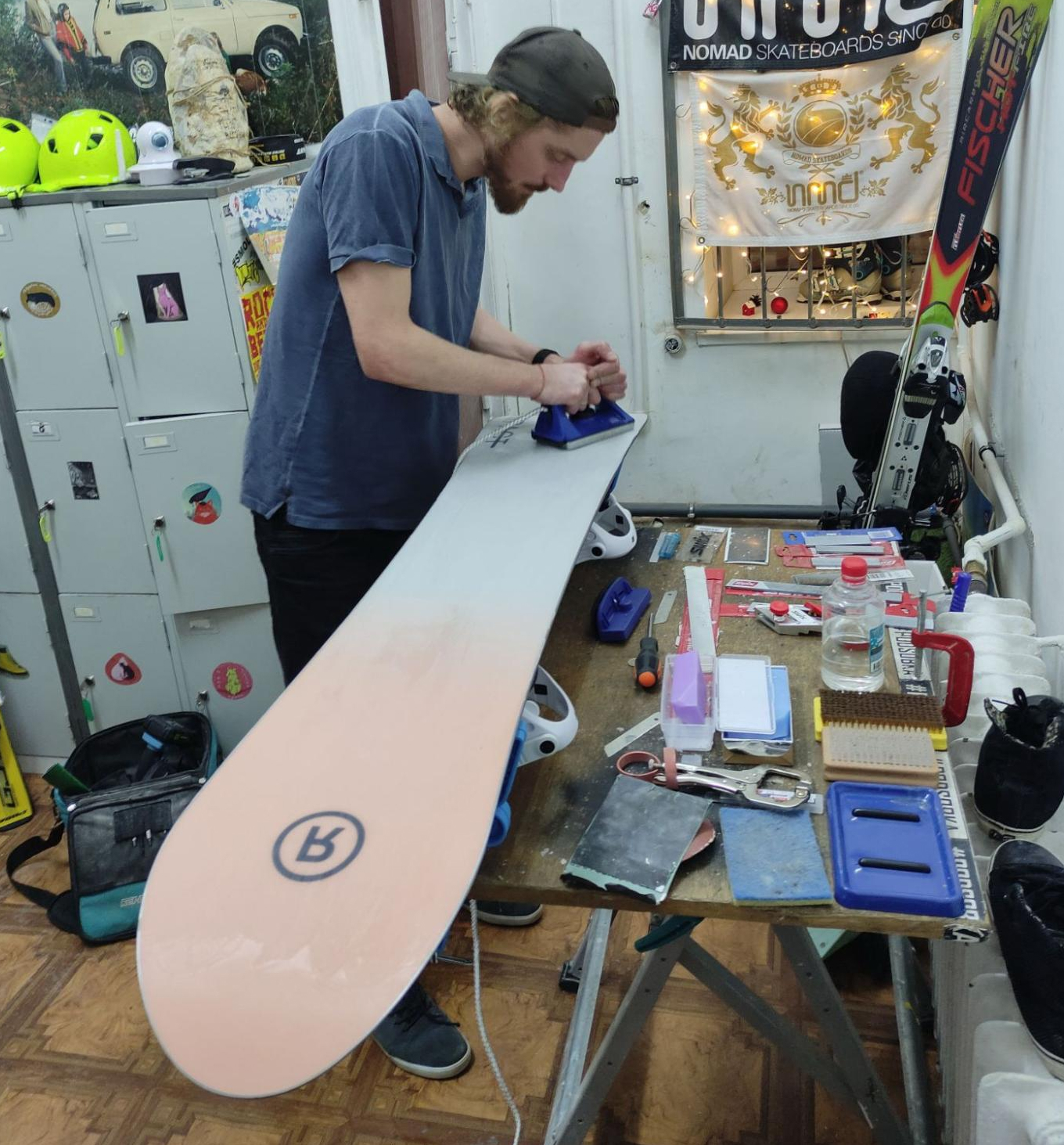 Подготовка сноуборда к сезону