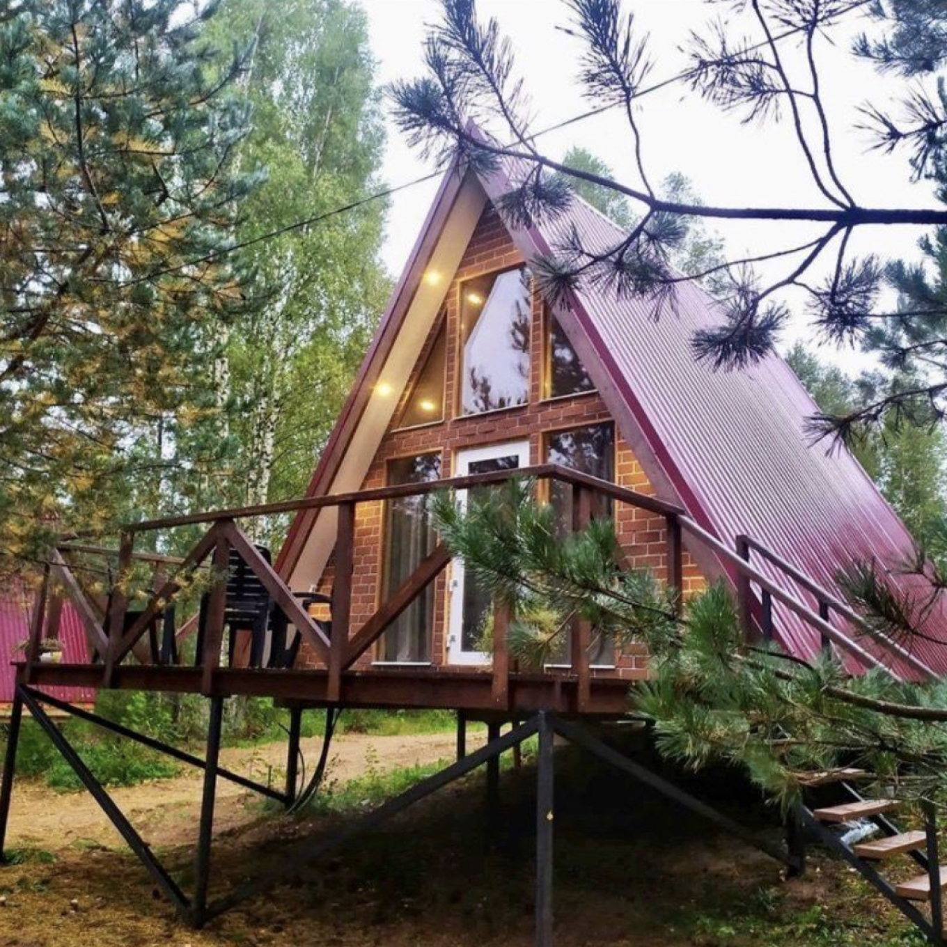 Дом для глэмпинга «Ручьи»