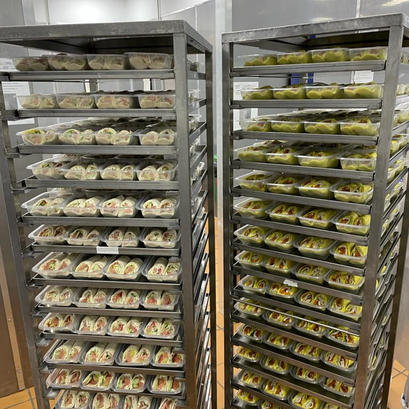 Как хранятся готовые блюда