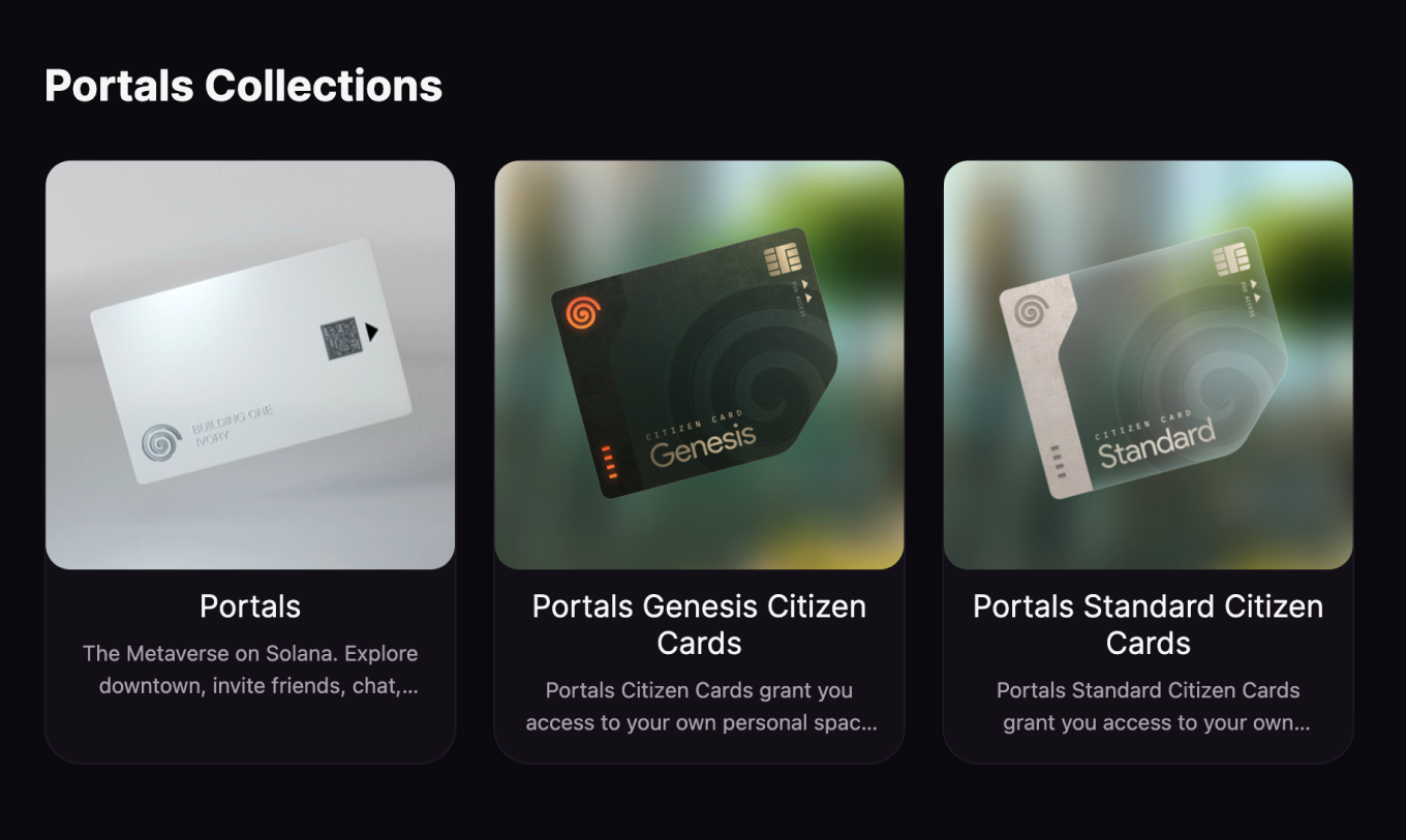 Пример NFT-коллекции на маркетплейсе Magic Eden