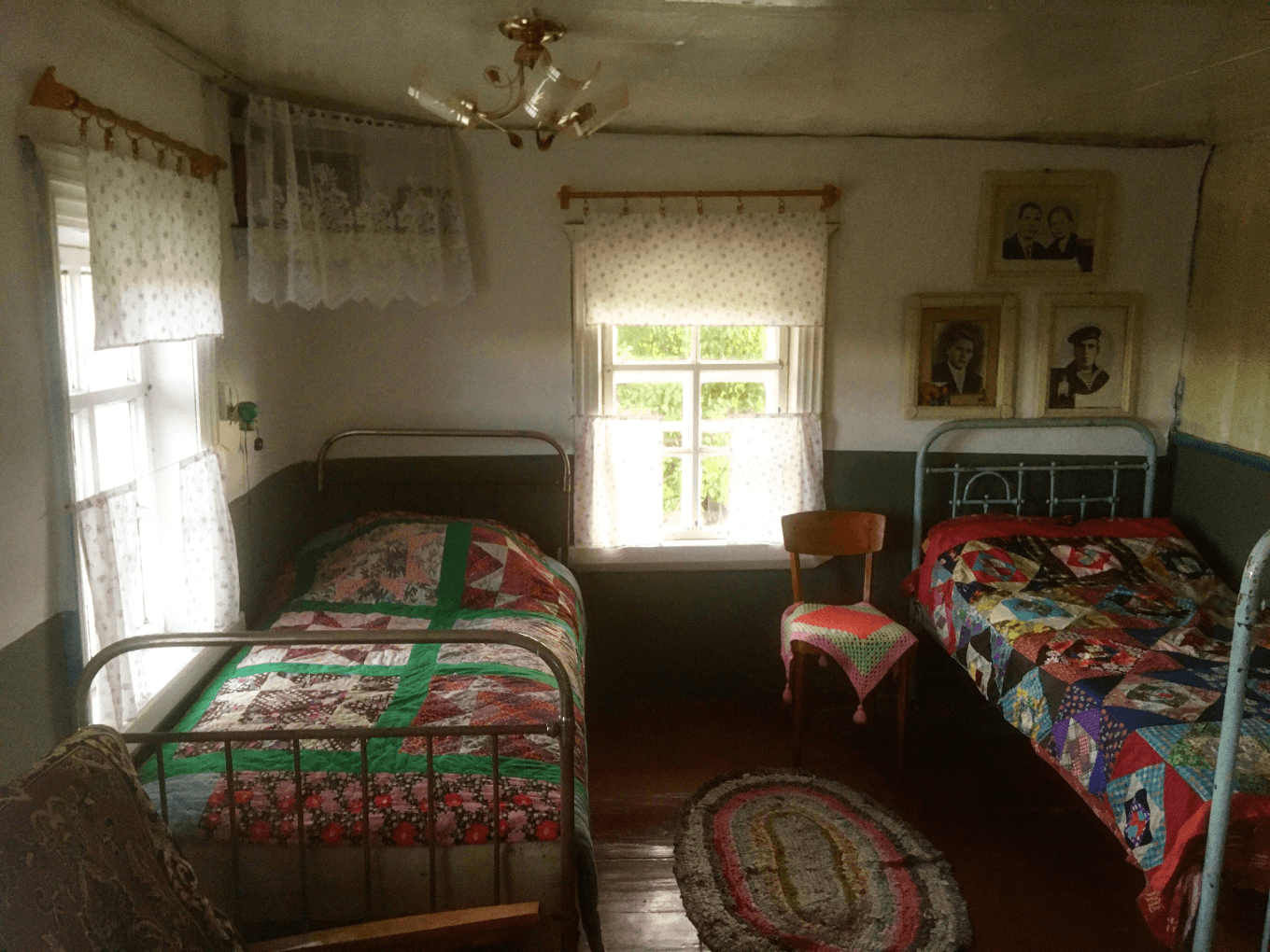 Какие кровати в избе