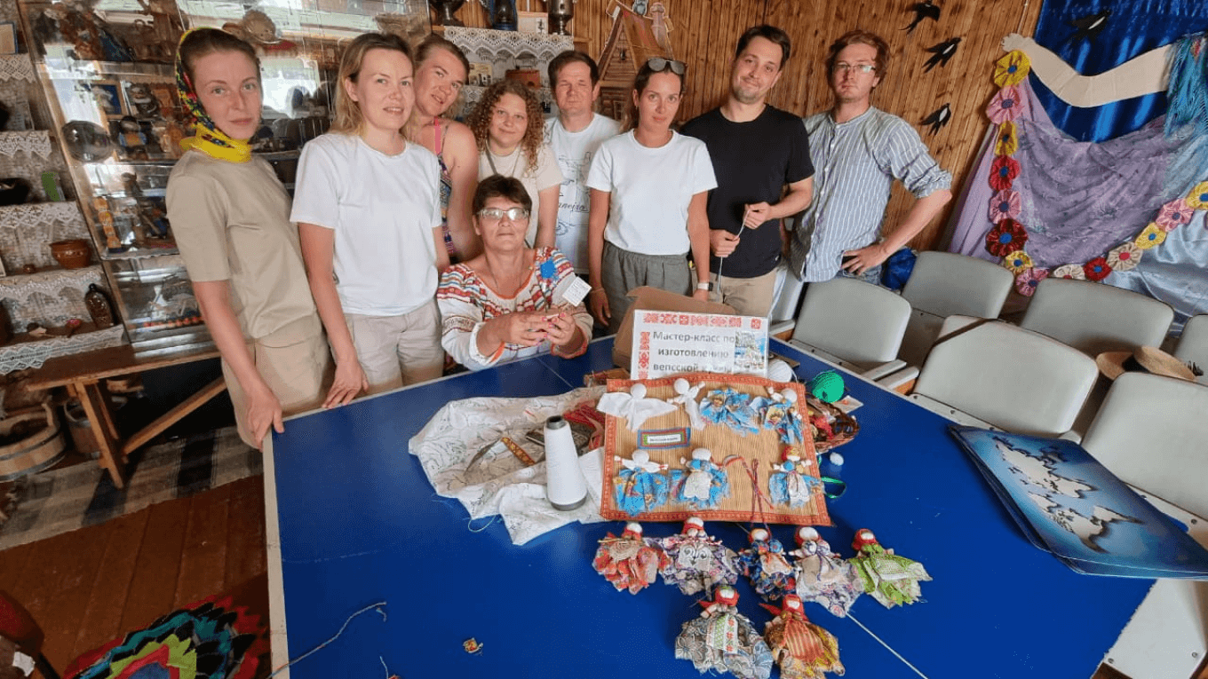 Мастер-класс по созданию вепсской куклы