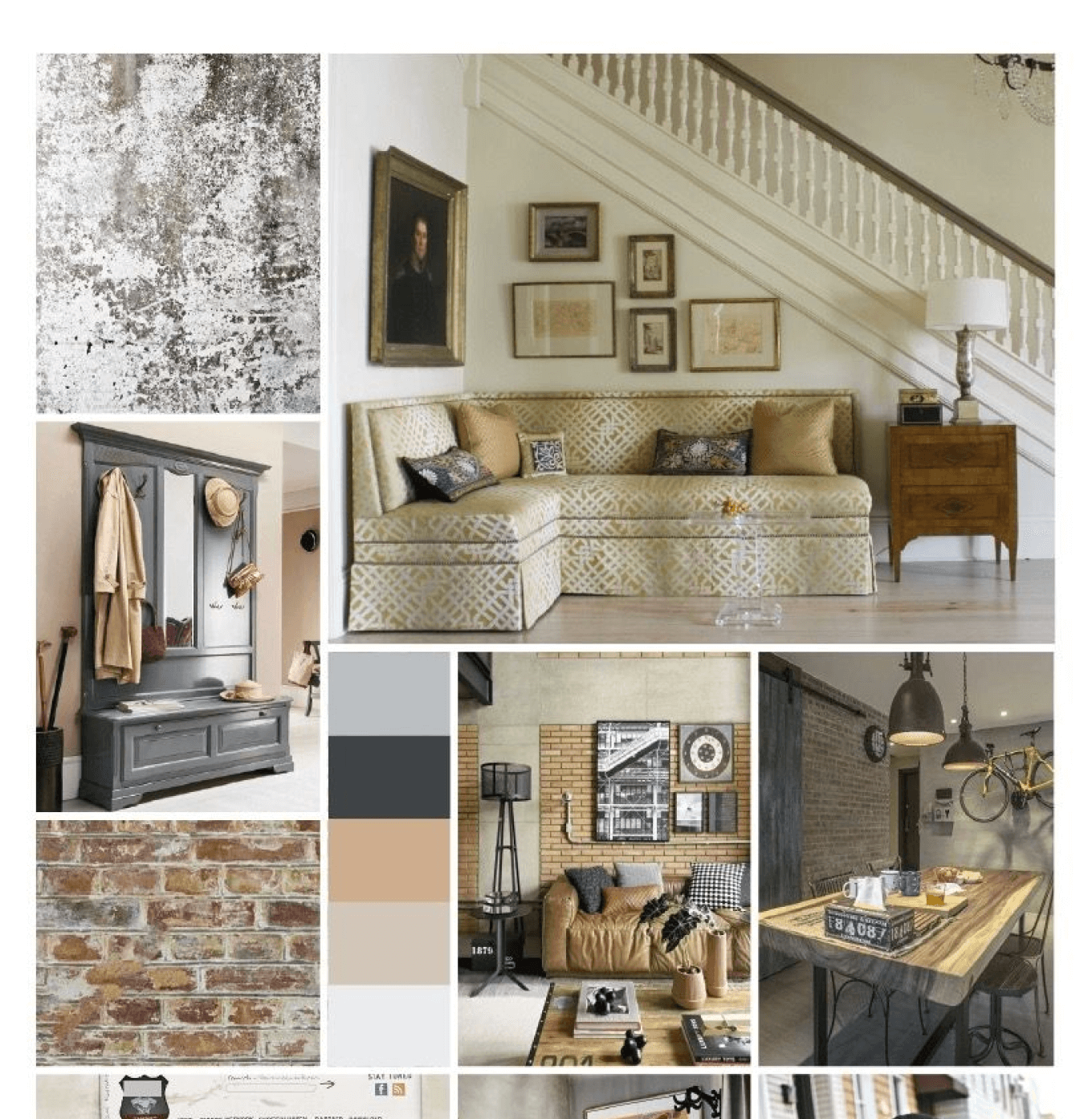 Пример коллажа для мудборда