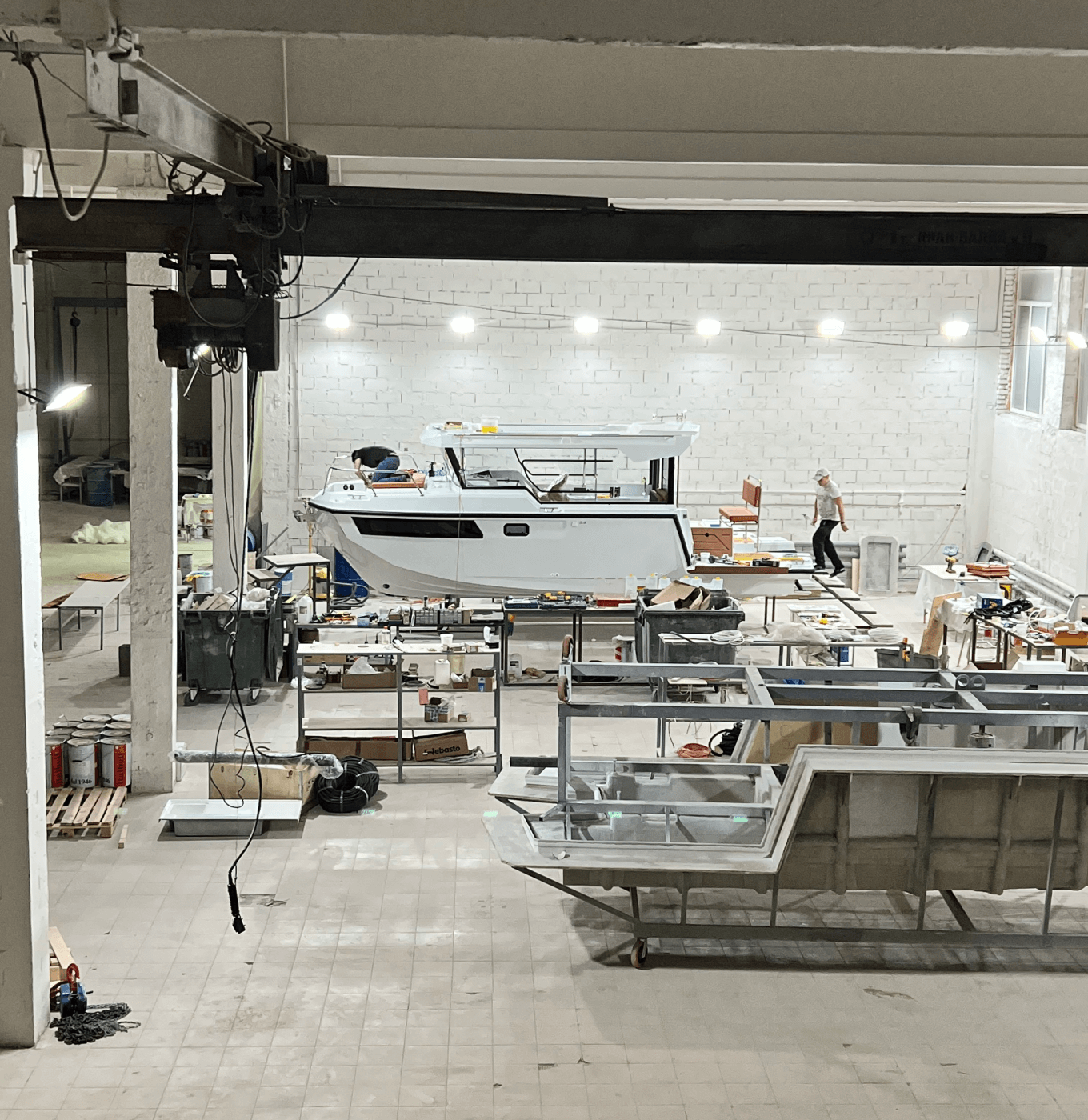 Как сейчас выглядит цех SEARENE yachts