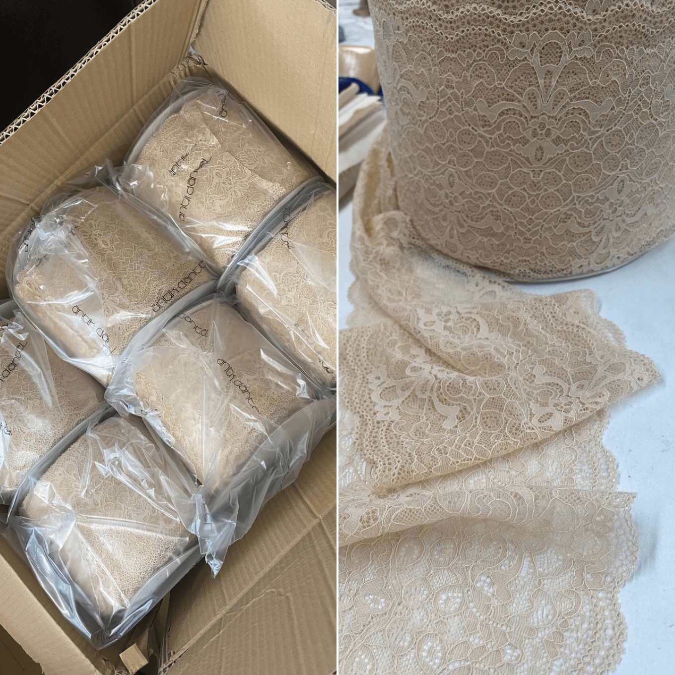 Поставка кружева из Турции