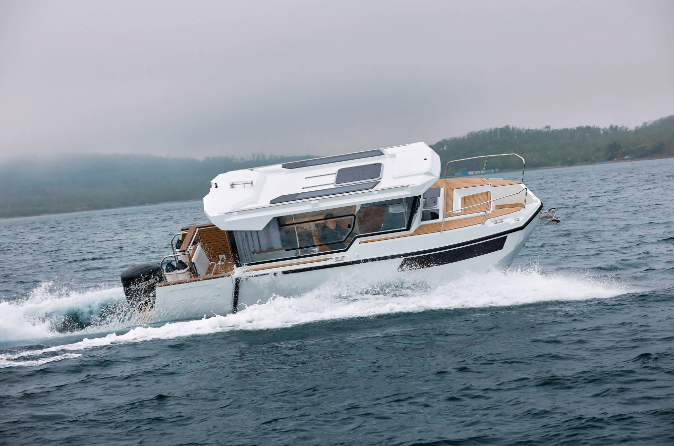 Морские испытания лодки