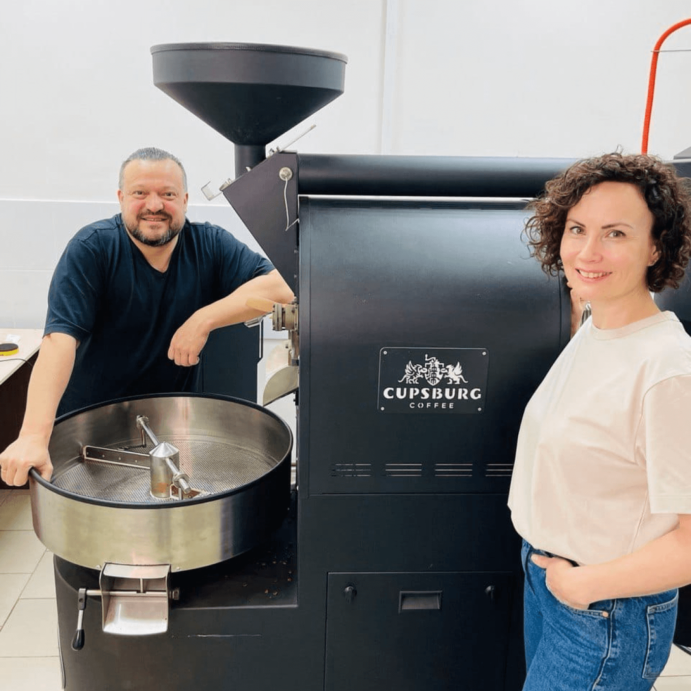 Елена Наговицина с мужем Сергеем