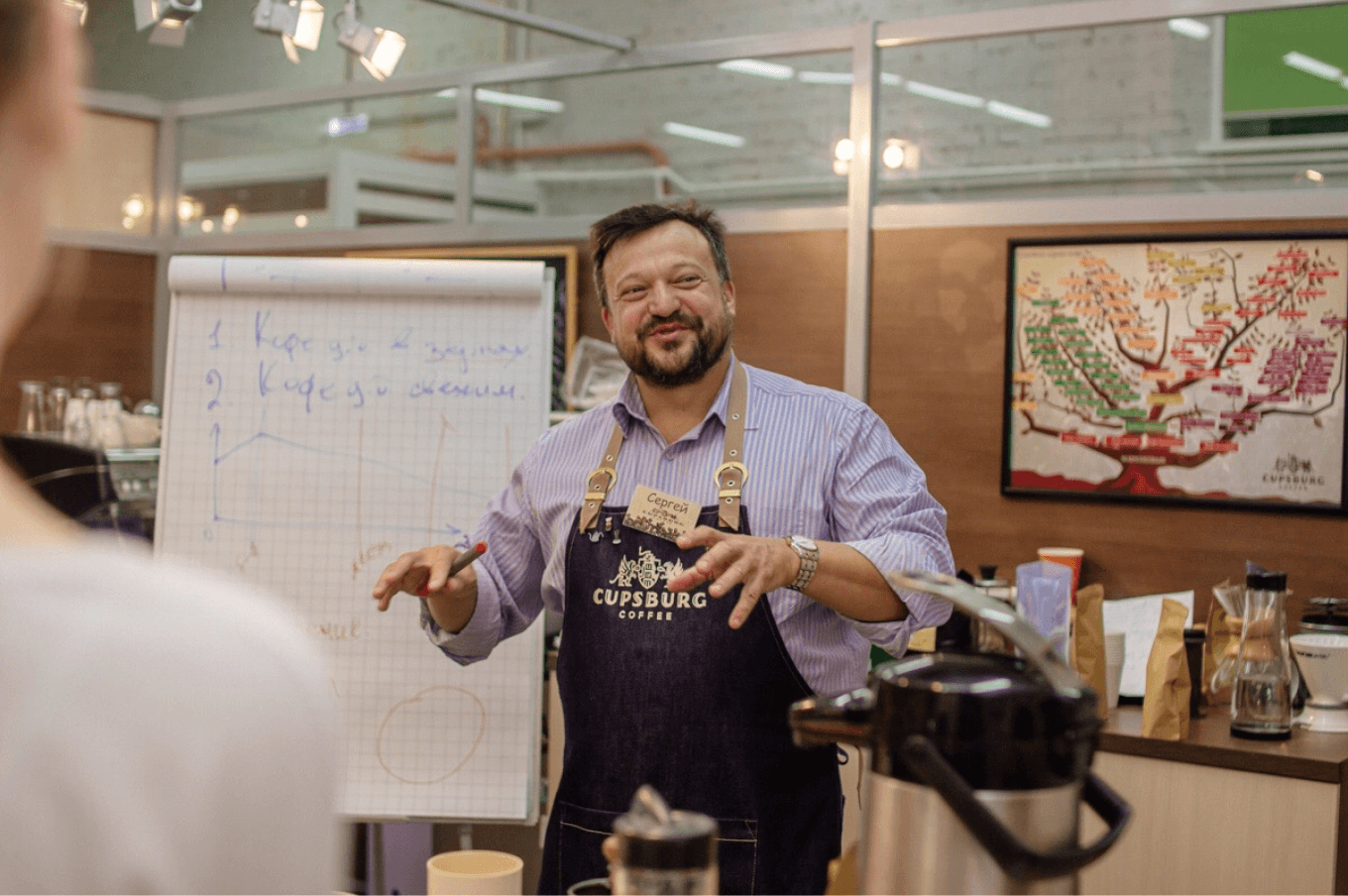 Мастер-класс по завариванию кофе