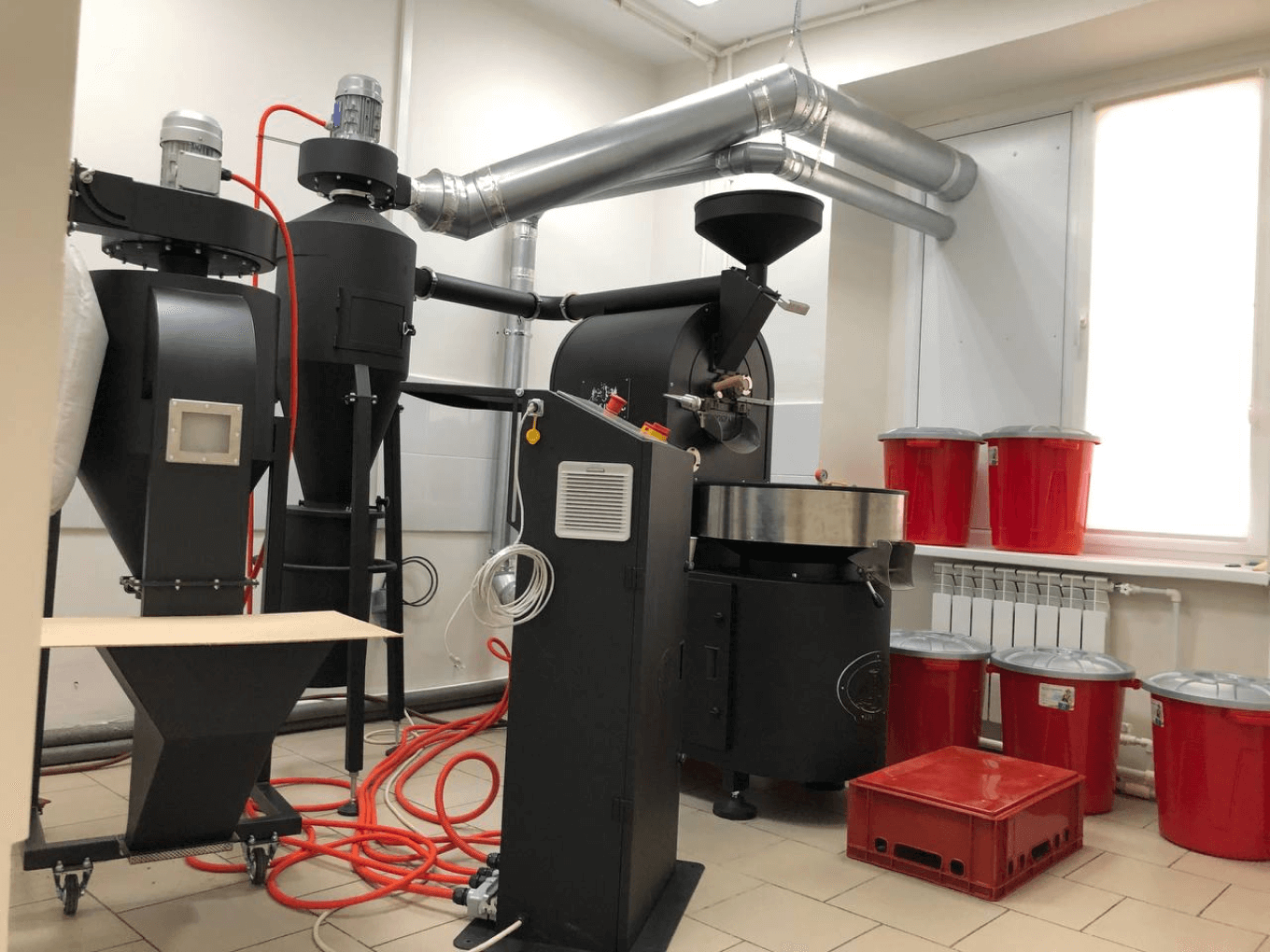 Как выглядит оборудование для обжарки кофе