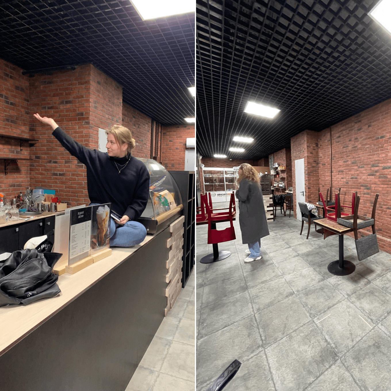 Финал ремонта второй кофейни