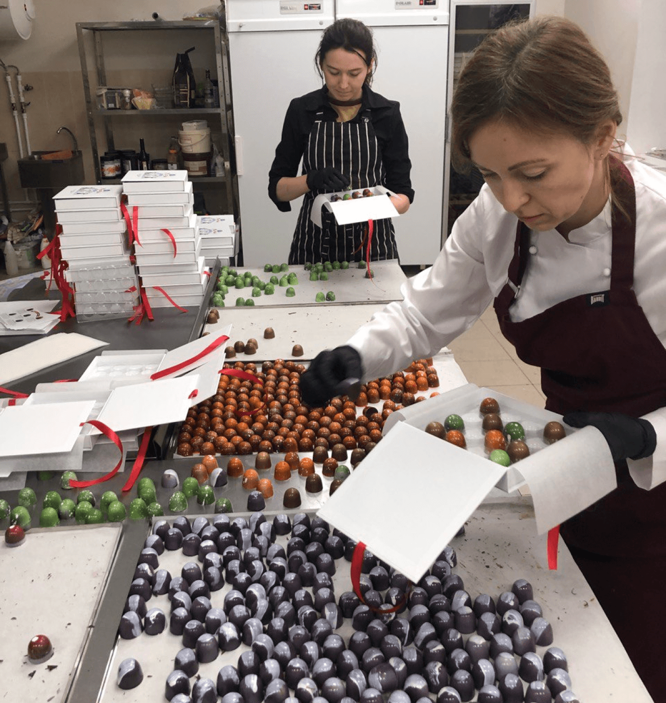Производство шоколадных конфет