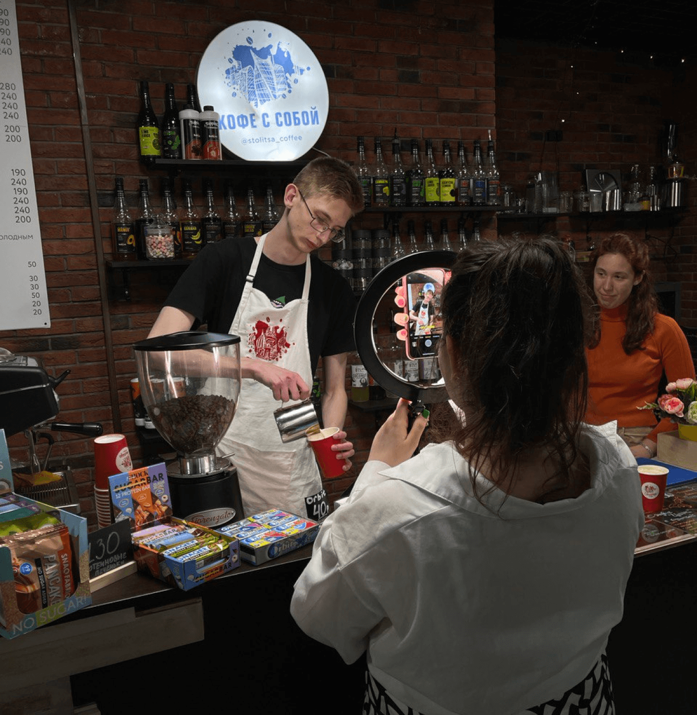 Съемка контента для соцсетей