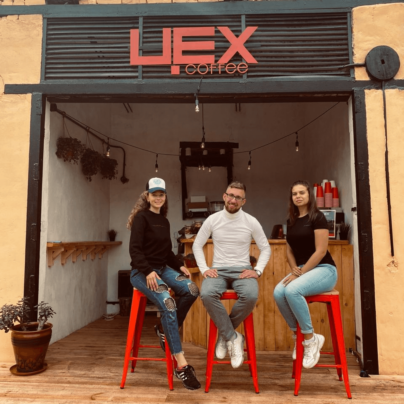 Первая кофейня Дарьи