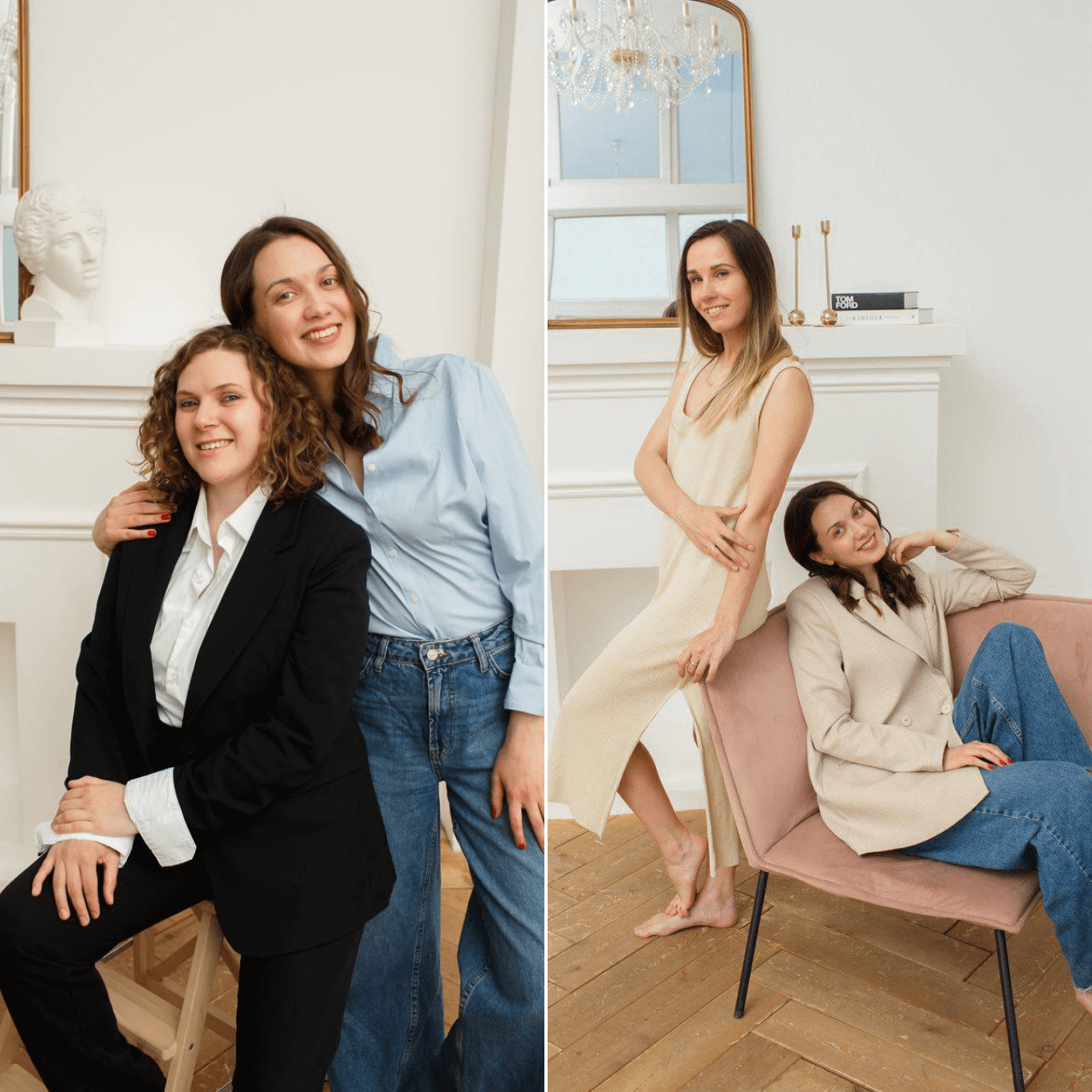 Владелица школы Be Better School Дарья и ее партнеры: Валентина и Анастасия