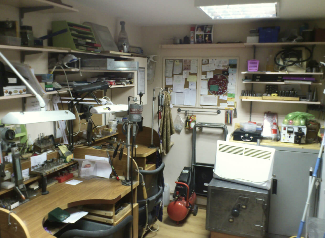 Мастерская, в которой начинался бизнес в 2010 году