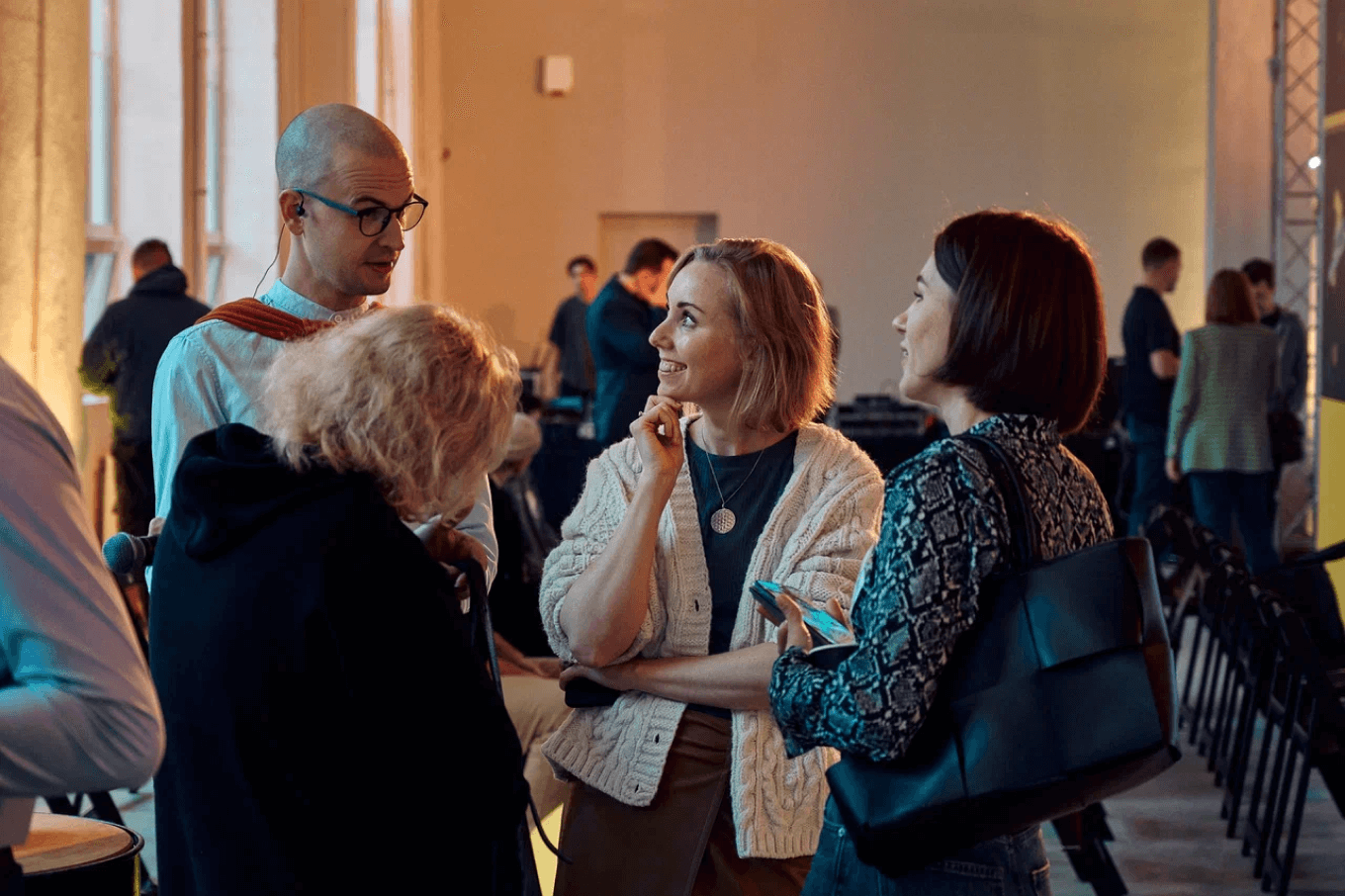 Нетворкинг с бизнес-фестиваля «Есть дело» в Санкт-Петербурге