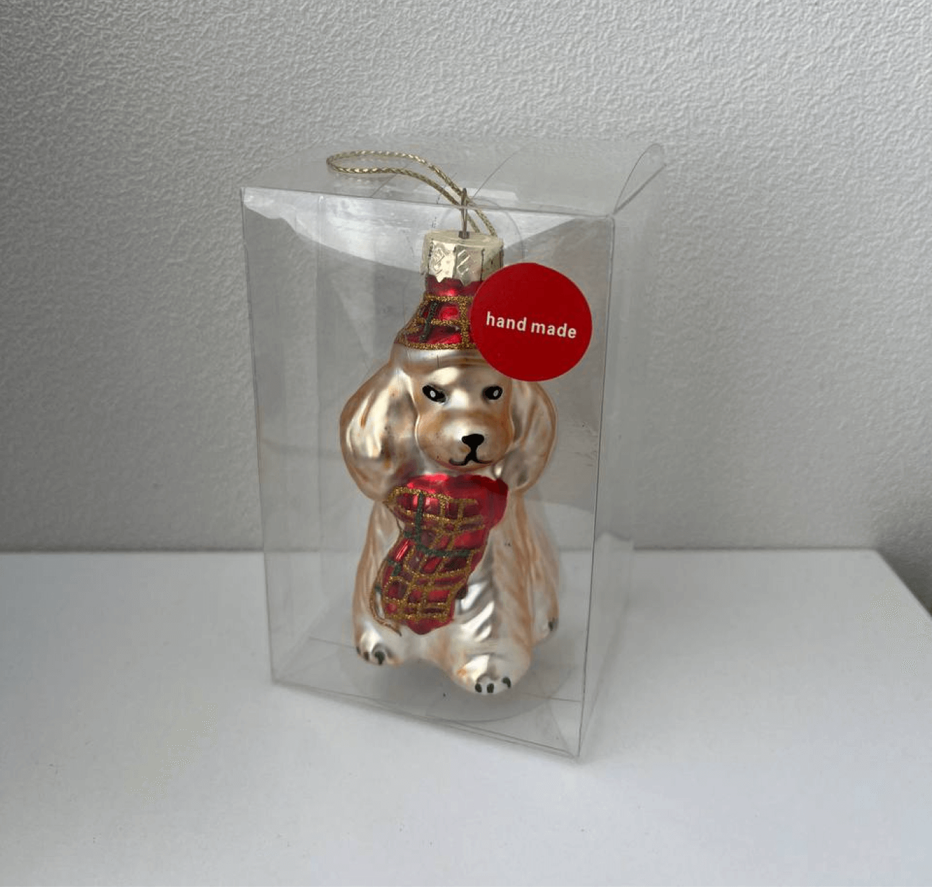 Елочная игрушка в виде символа нового года