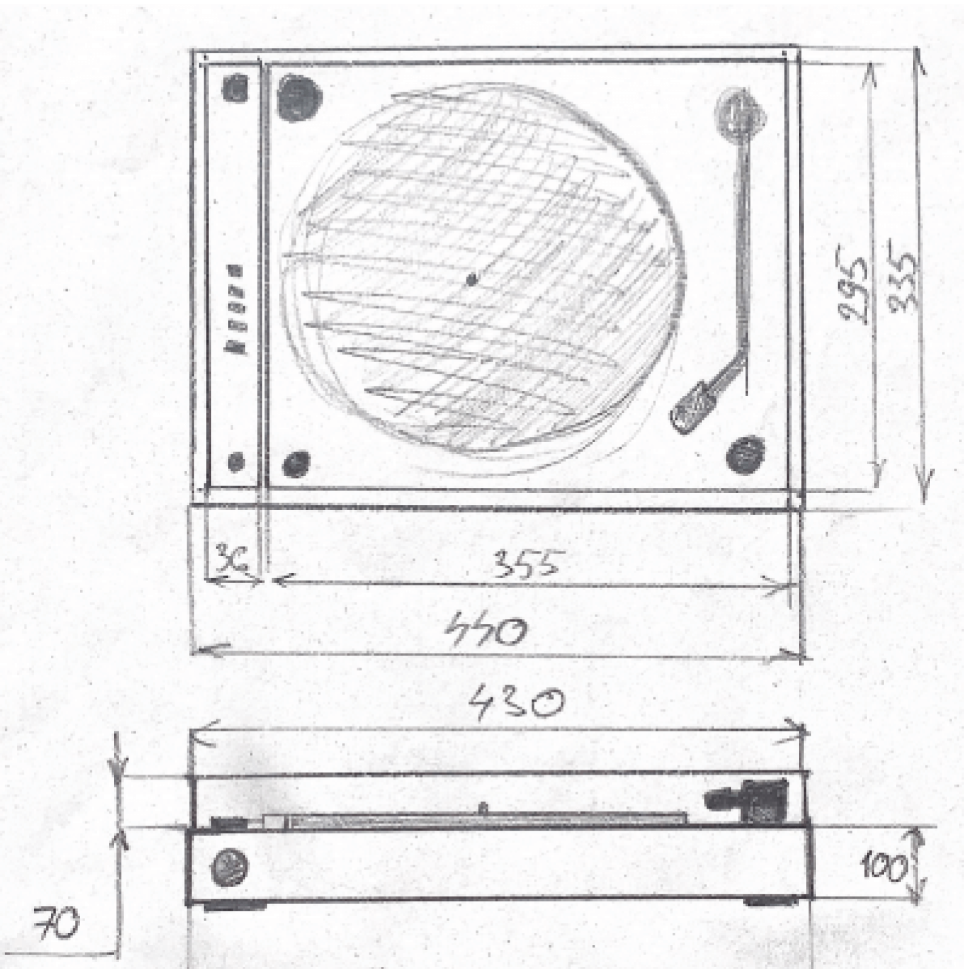 Схема новой радиолы