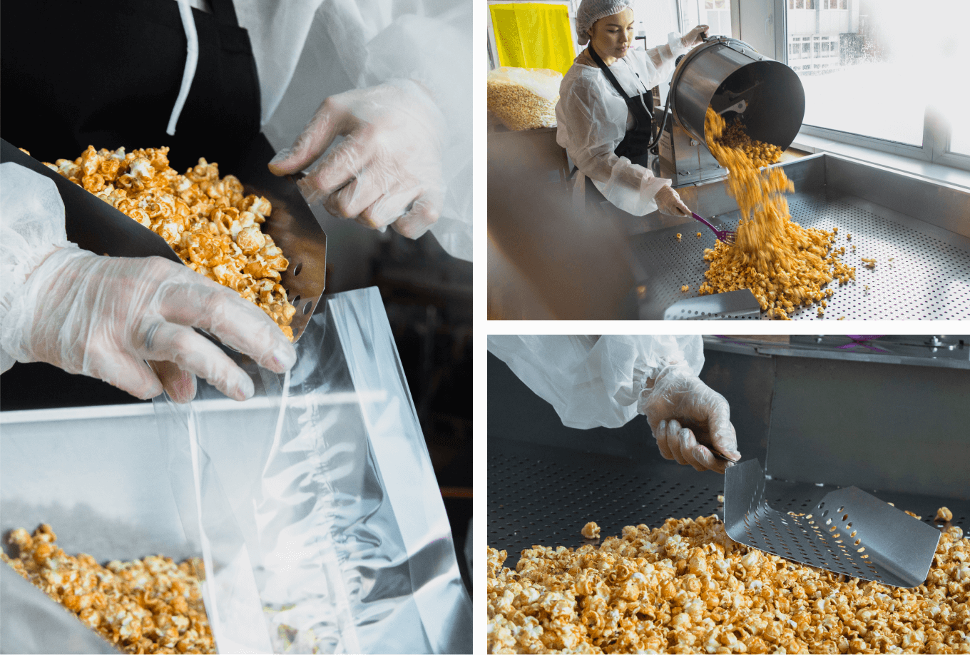Производство попкорна RUSH