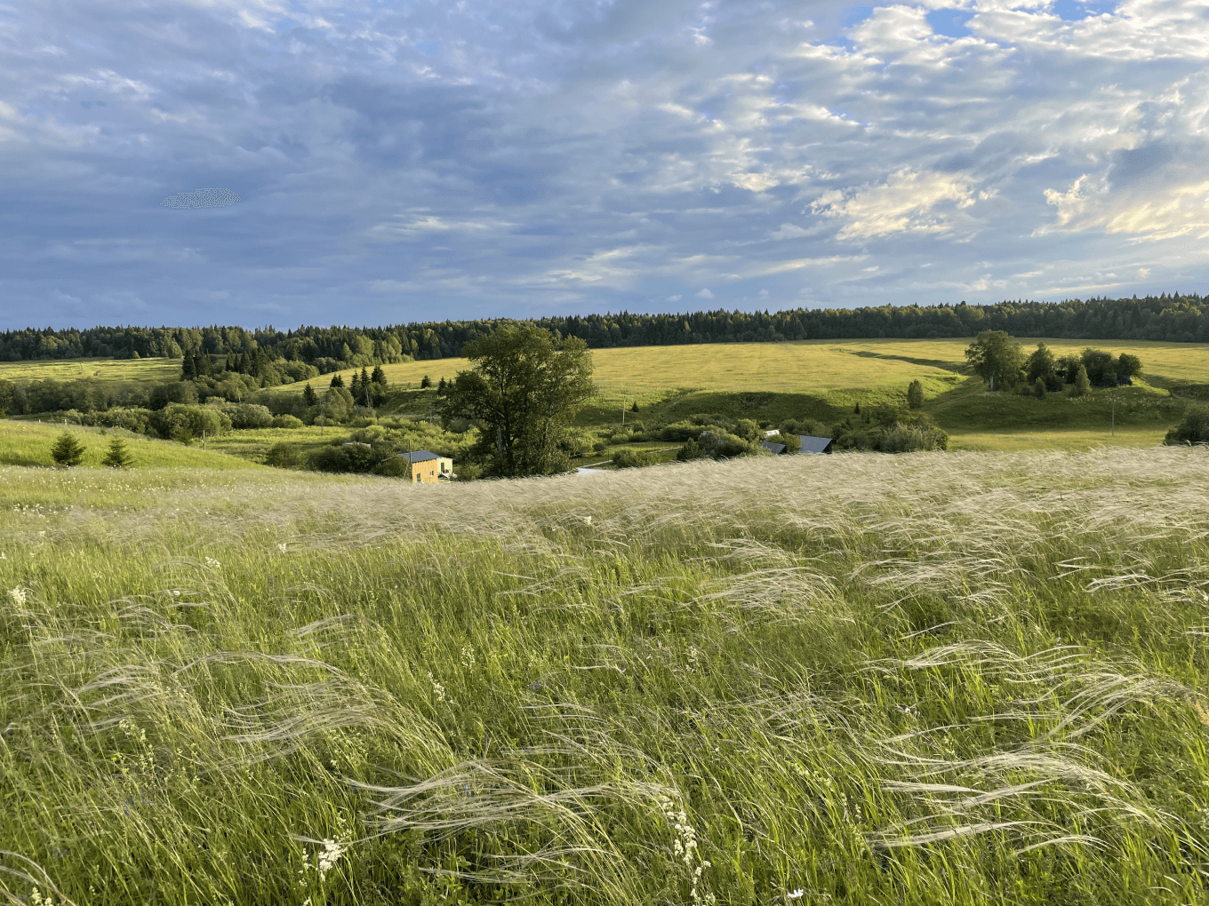 Деревня Малый Турыш под Екатеринбургом