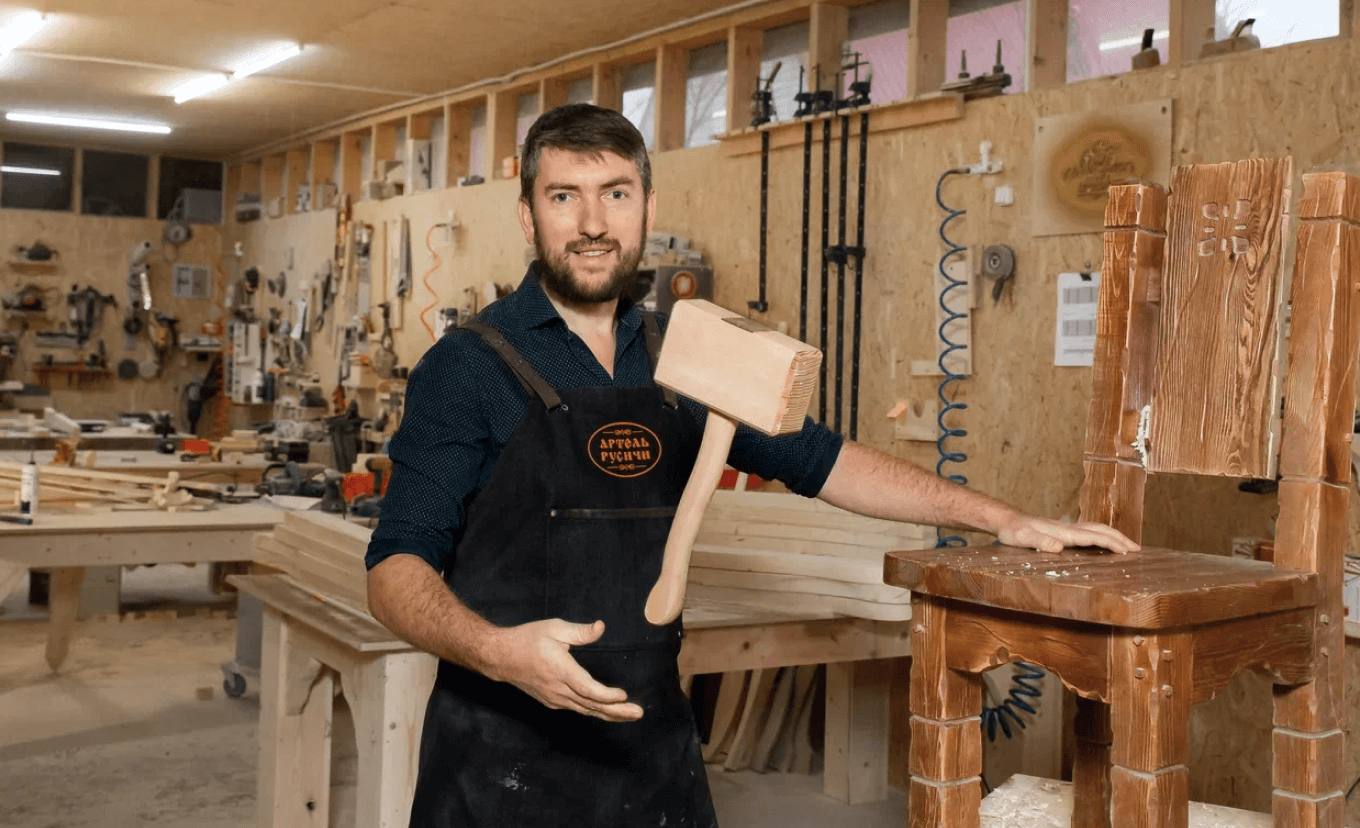 Иван Мордовин - основатель артели «Русичи»