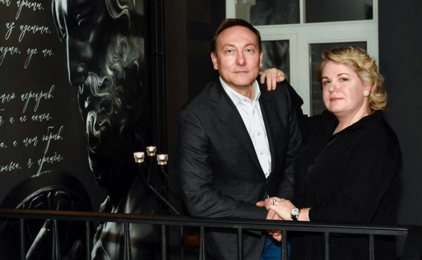 Евгений Антонов с женой Мариной