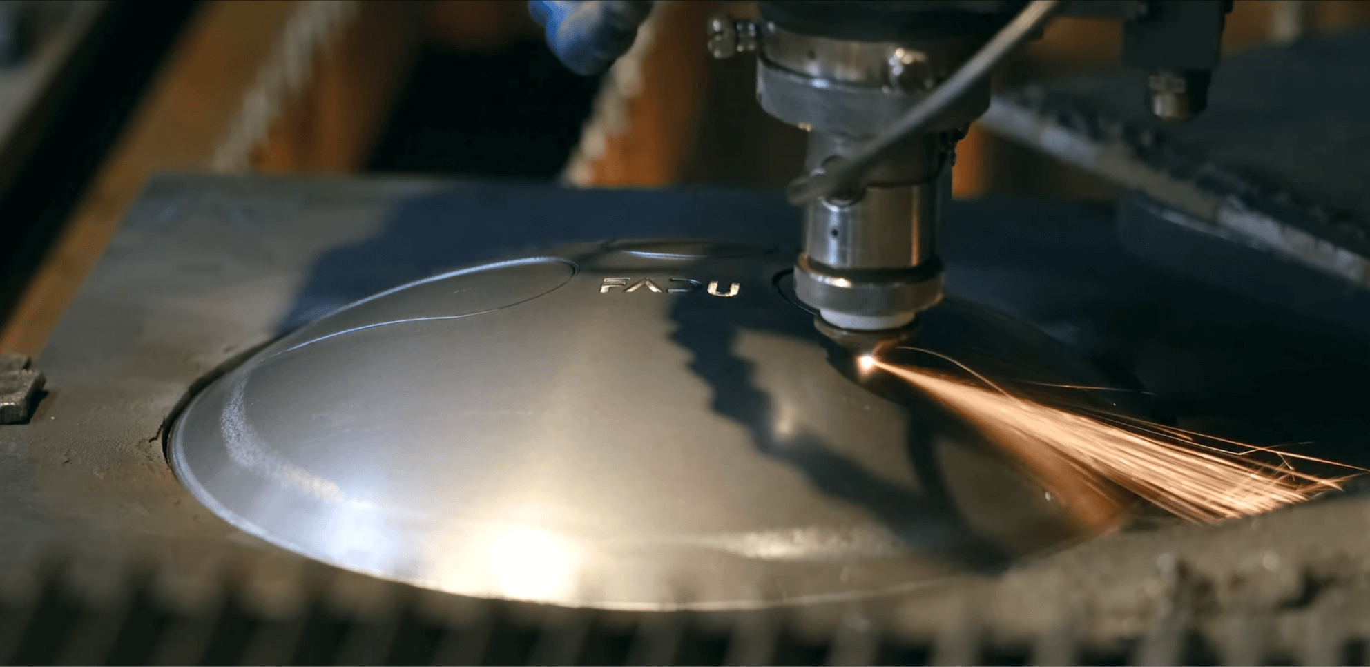 Лазерный станок для гравировки глюкофона