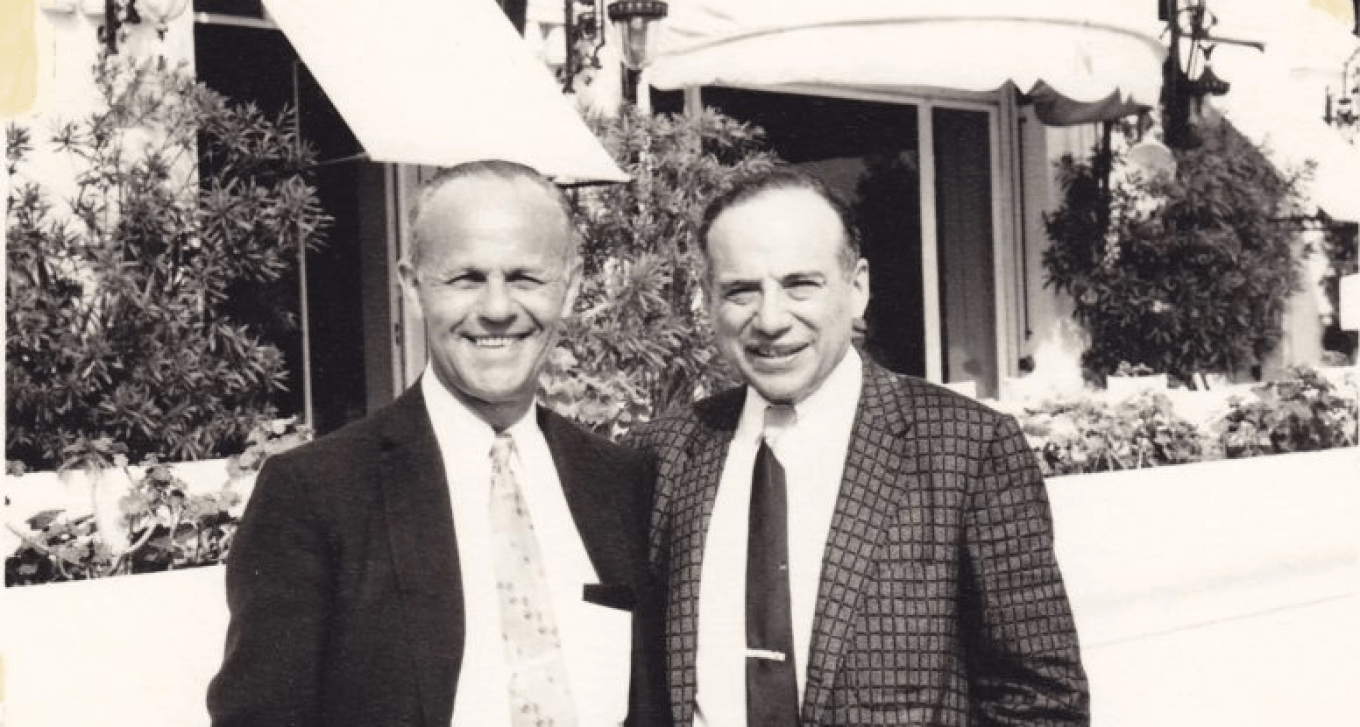 Бенджамин Грэм с Джеромом Ньюманом