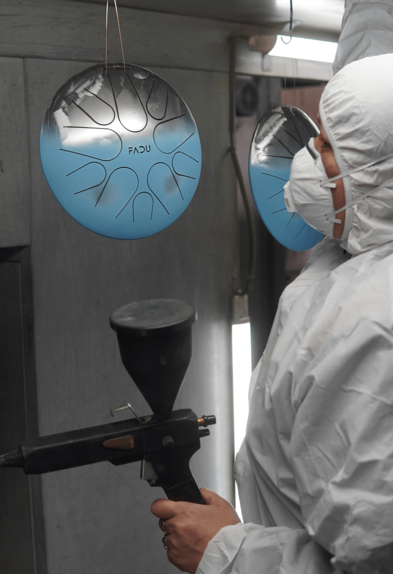 Технология покраски глюкофона