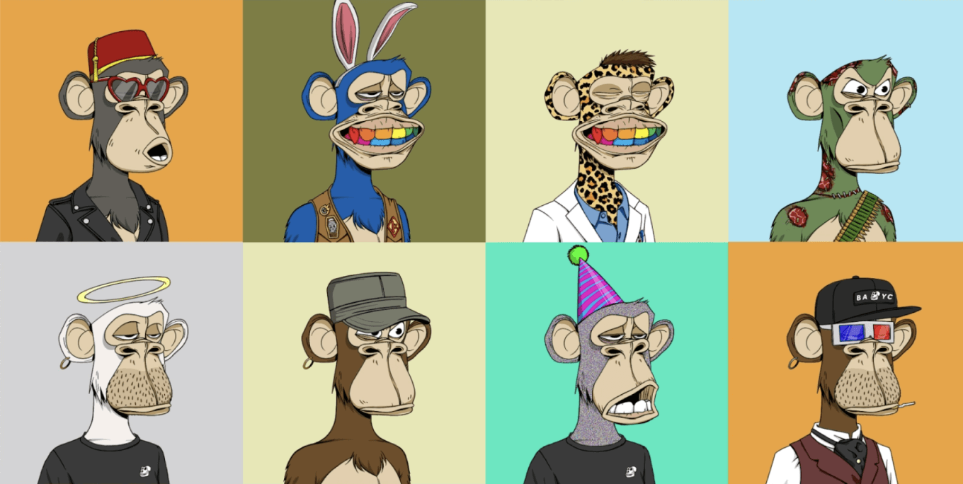 Коллекция NFT «Скучающие обезьяны»