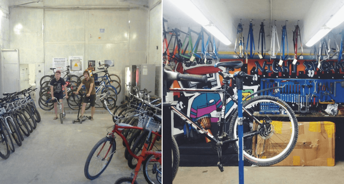 Первый пункт велопроката в Ростове-на-Дону