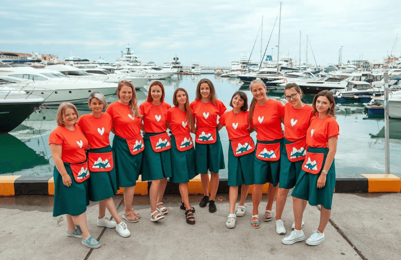 Организованные собрания и фотосессии для сотрудников «Няня на час»