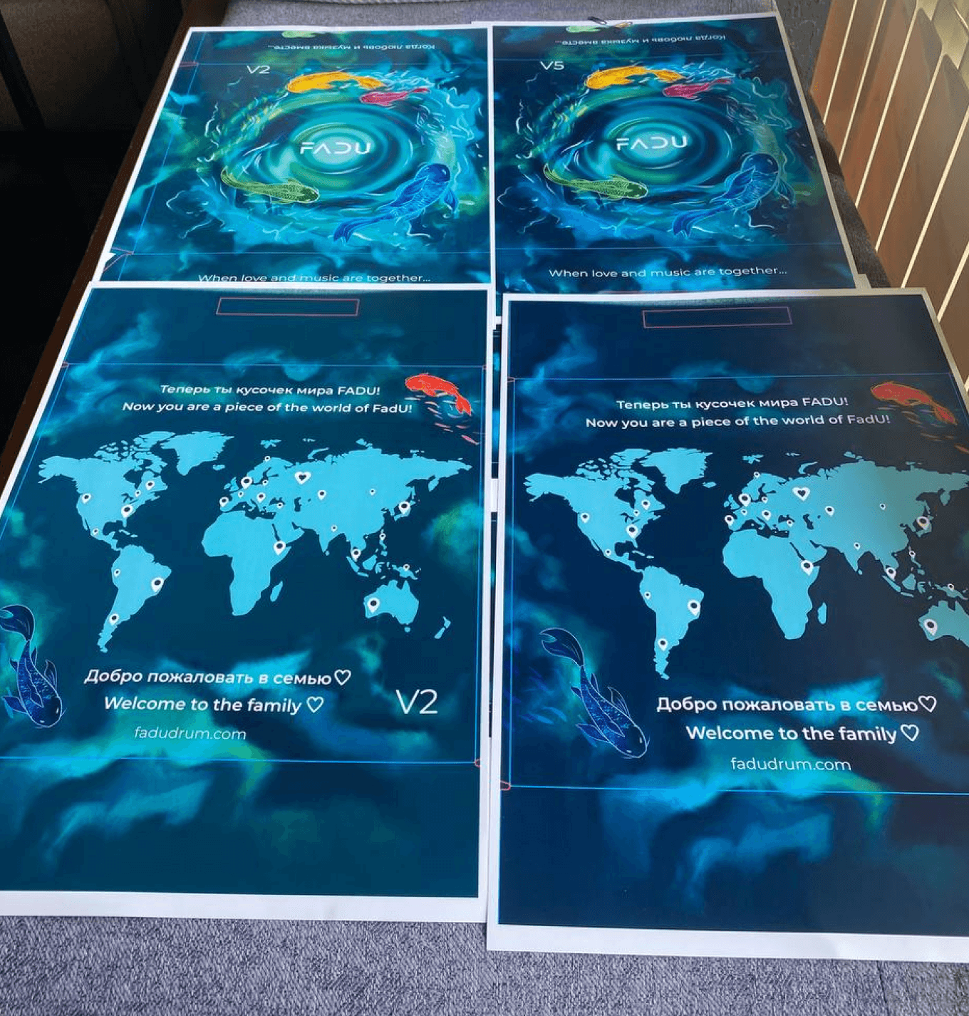 Макет упаковки в 2 вариантах