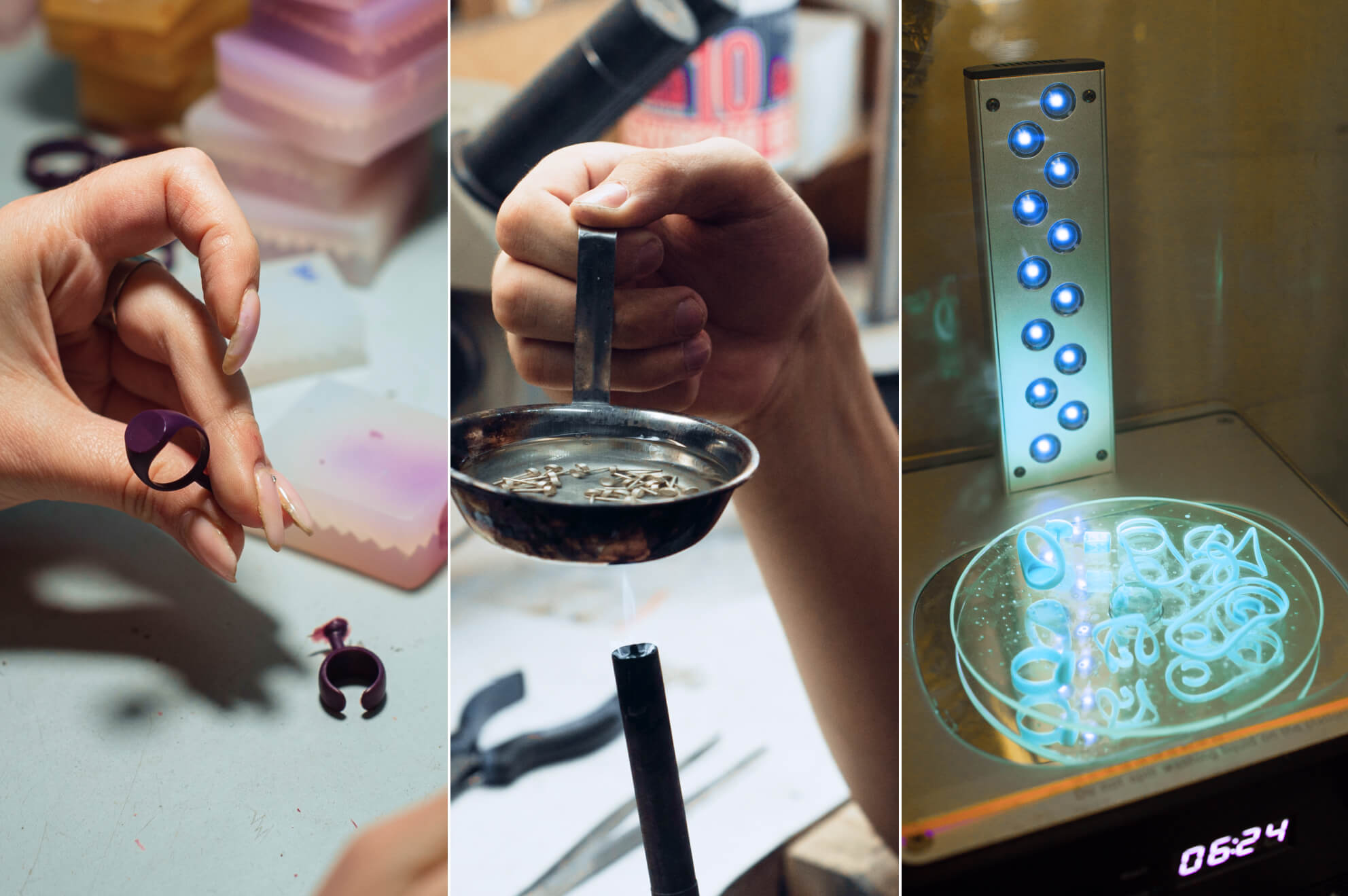 Процесс изготовления кольца