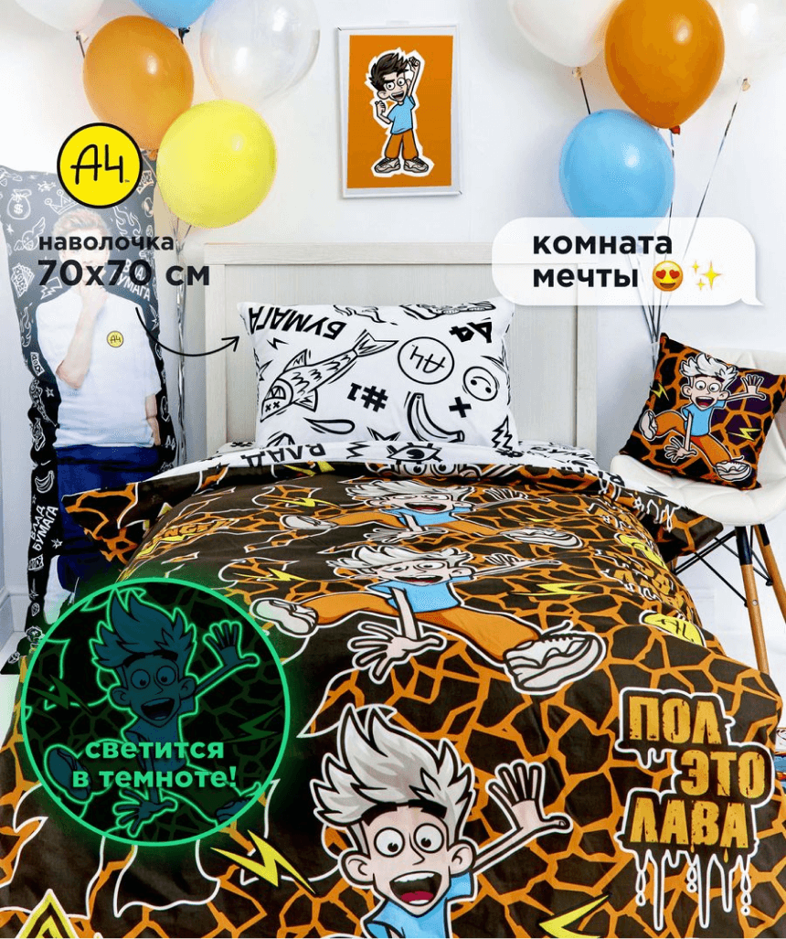 Инфографика для карточки товара постельного белья