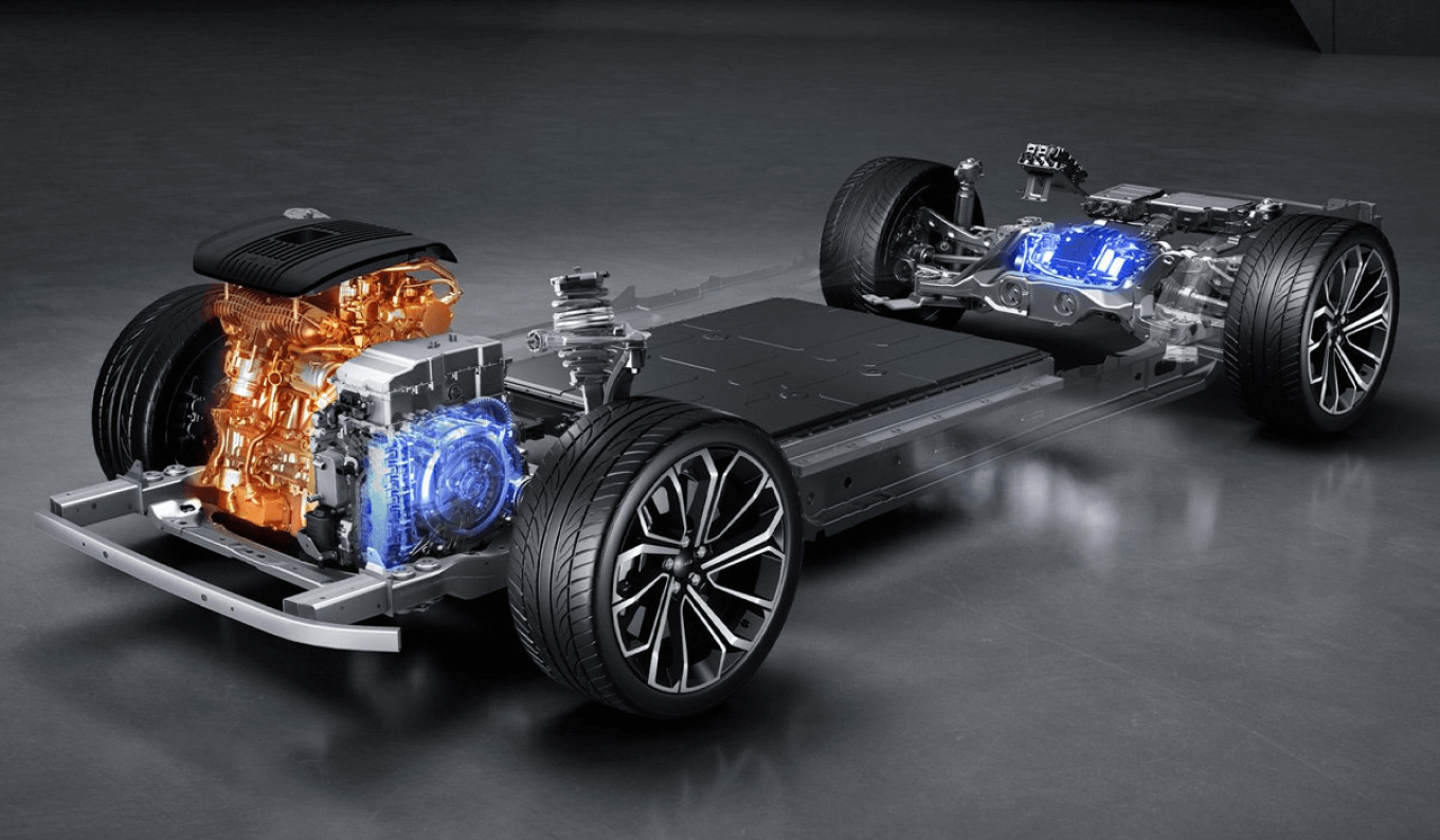Устройство гибридного автомобиля Lynk & Co 09