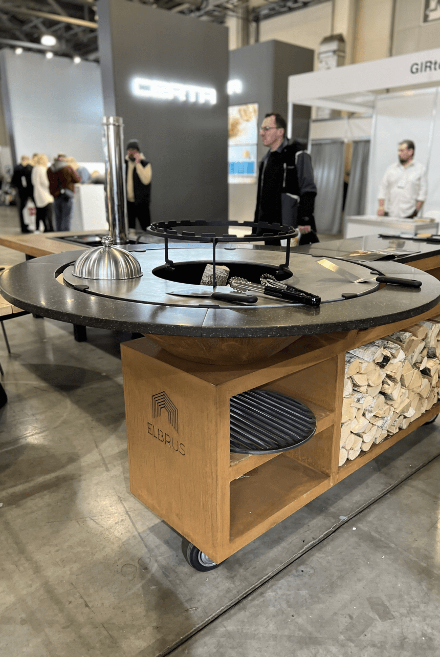 Гриль-очаг «‎Памир» и премиум-версия «Памир Pro»