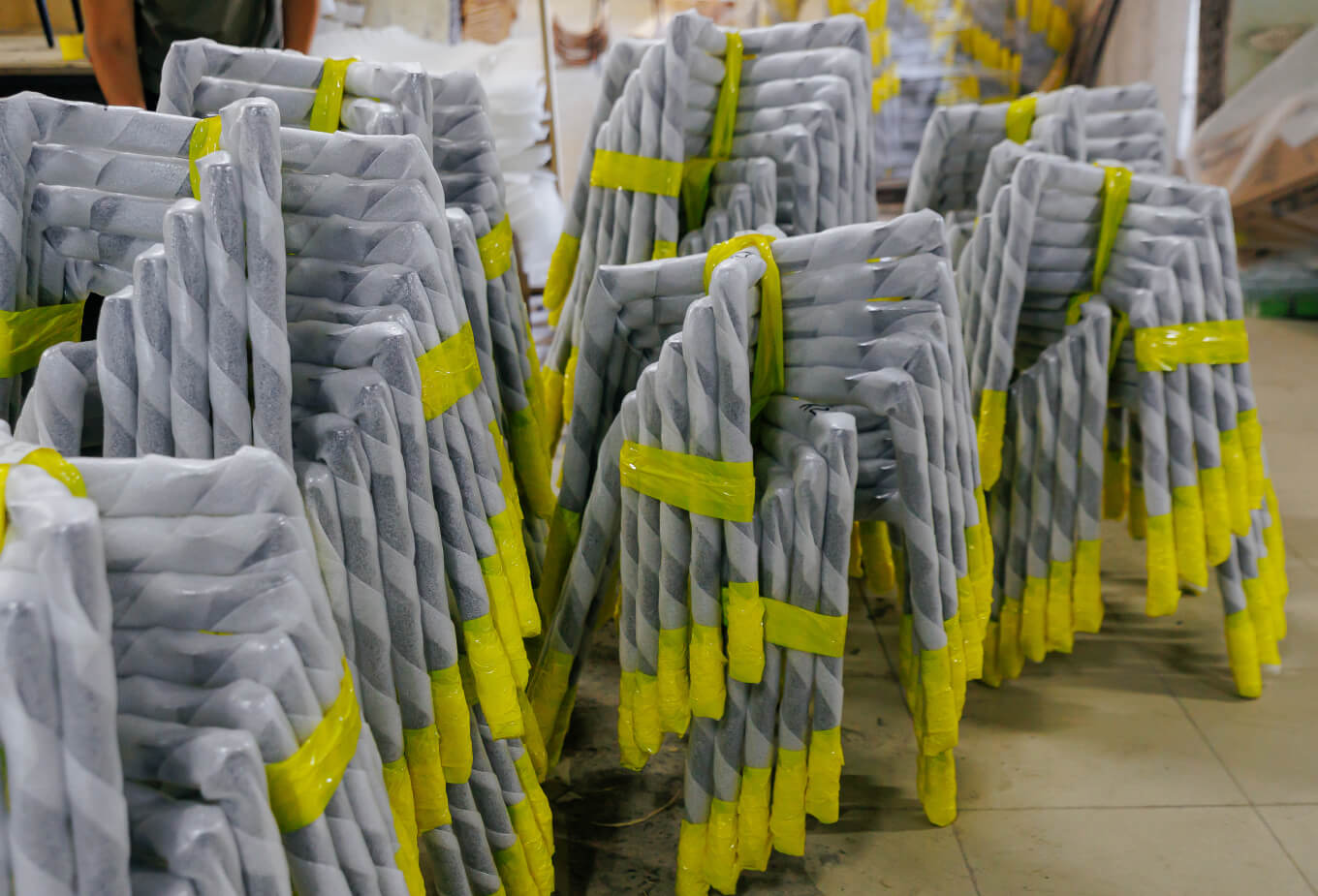 Упаковка каркасов для мебели