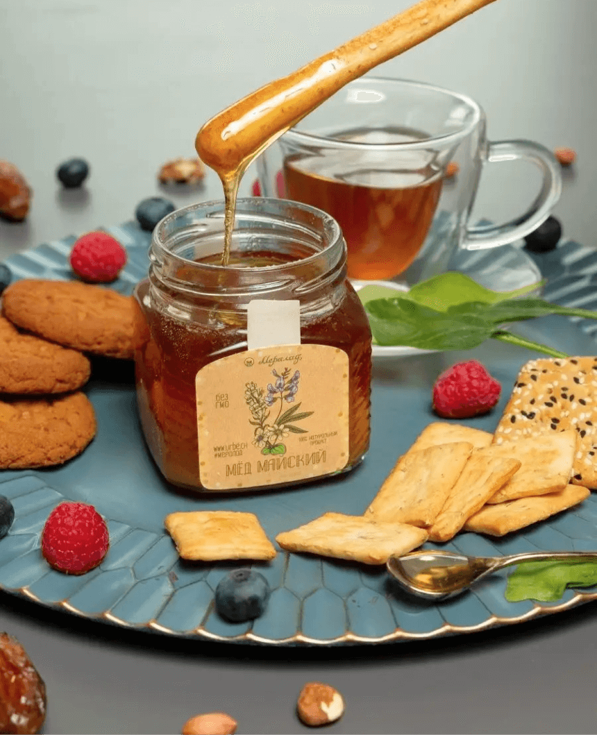 Как передать консистенцию меда на фото